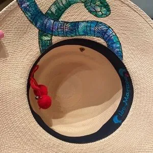 Accessories | Ibomaraca Panama Hat Hand Painted With Scarf M  display picture 1